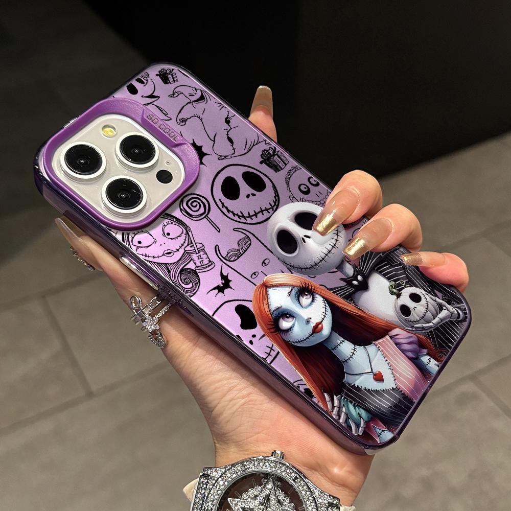 Чехол для телефона «Невеста с того света» Скелеты Любовь для iPhone 17 Air 16 16e 15 14 Plus 13 12 11 Pro Max X Xs XR 8 Цветной Серебристый Чехол iPhone 11 Pro gray