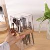 Large Capacity Cosmetic Storage Box Clear Desktop Storage Container Makeup Brush Holder  Girl Gift