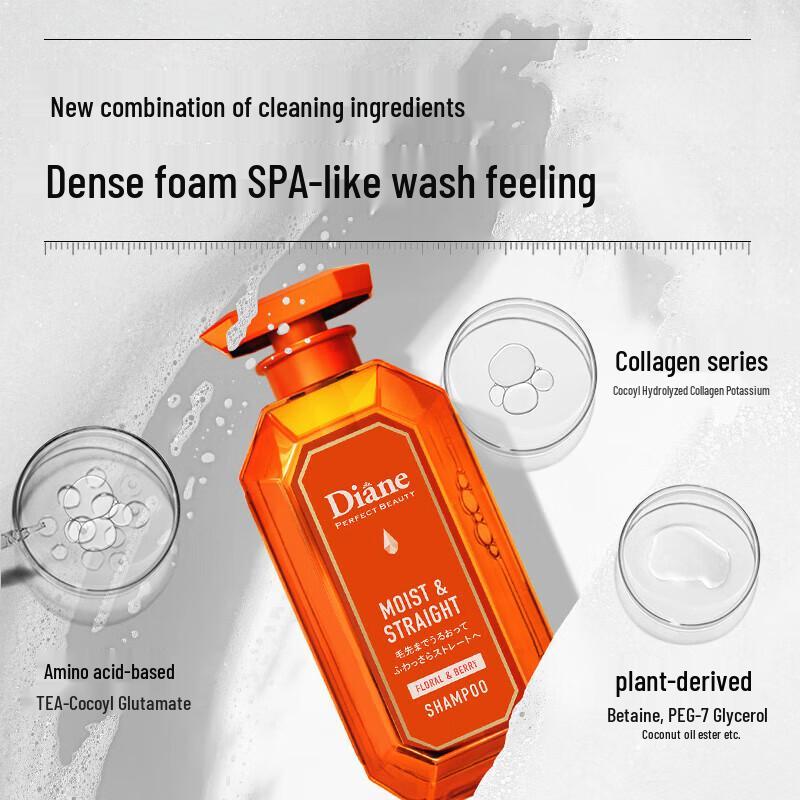 Diane Perfect Beauty Feuchtigkeitsspendendes & Glättendes Shampoo