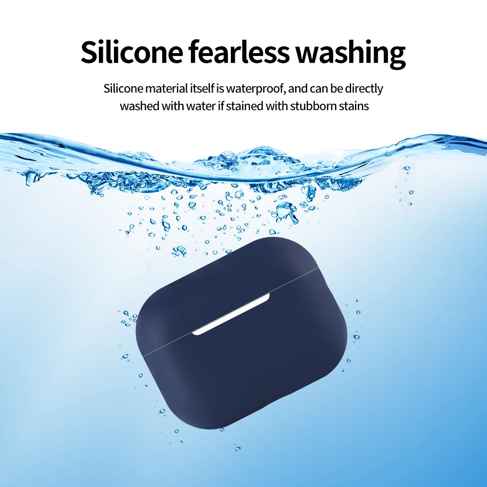 Cover for AirPods Pro 3 Case Wireless Bluetooth Earphone Silicone Cases Siamese Ultra-Thin Skin for Airpods Pro 3 Funda