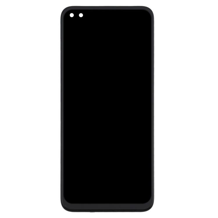 Grade B LCD Screen and Digitizer Assembly+Frame Replacement (without Logo) for Realme 6 Pro RMX2061/RMX2063