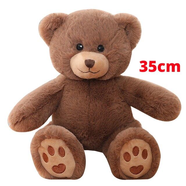 25/35 cm Kawaii Teddybär Plüsch Kissen Spielzeug Schöne Schleife - Knoten Bären Spielzeug Gefüllte Weiche Tier Puppen Kinder Mädchen Weihnachten Valentinstag Geschenk