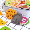 Food Refrigerator Stickers Cute Cartoon Children's Kitchen Home Decoration DIY Fun Food Soft Magnetic Refrigerator Stickers