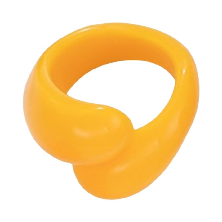 Fashion Statement Ring Irregular Geometric Colorful Double Droplet Ring Trendy Women's Accessories for Daily Wear