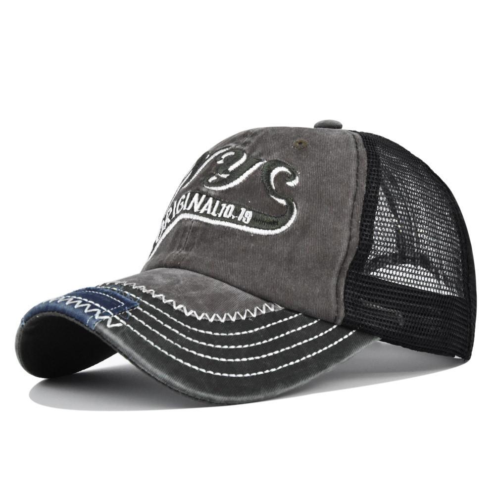 Duck Tongue Hat 3d Letter Embroidered Baseball Hat Sun Shaded Breathable Cool