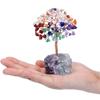 Crystal Stone Money Tree Home Decor With Copper Wire Base Imitation Appearance Crystal Stone Tree