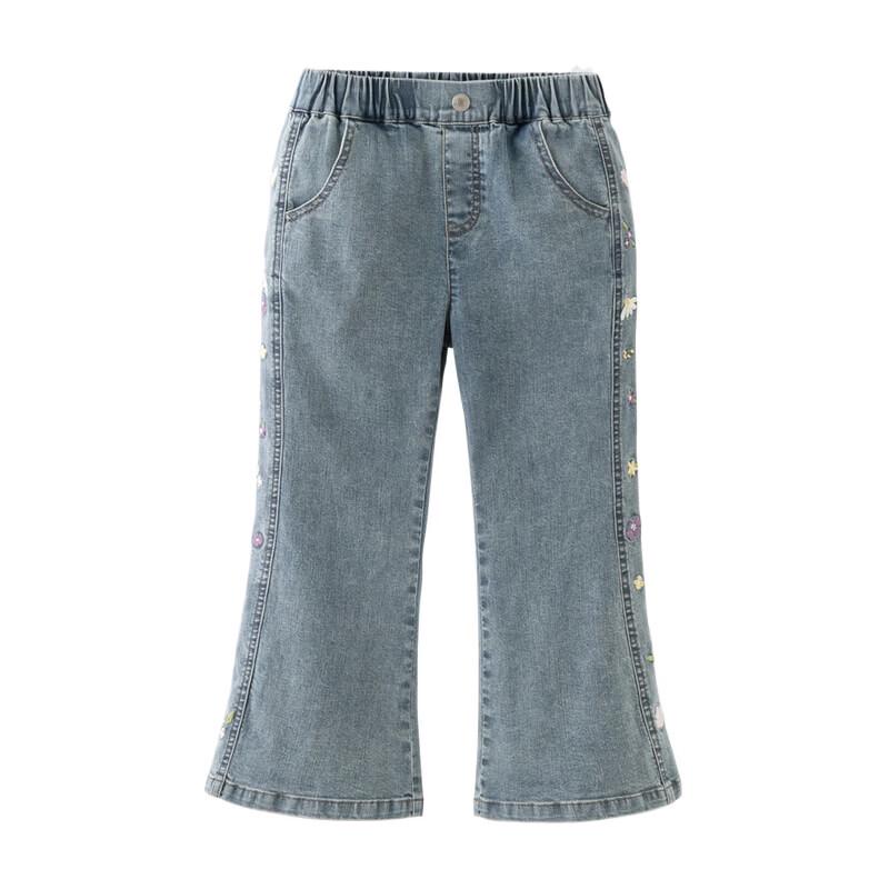 DAVE & BELLA Girls' Flared Denim Jeans