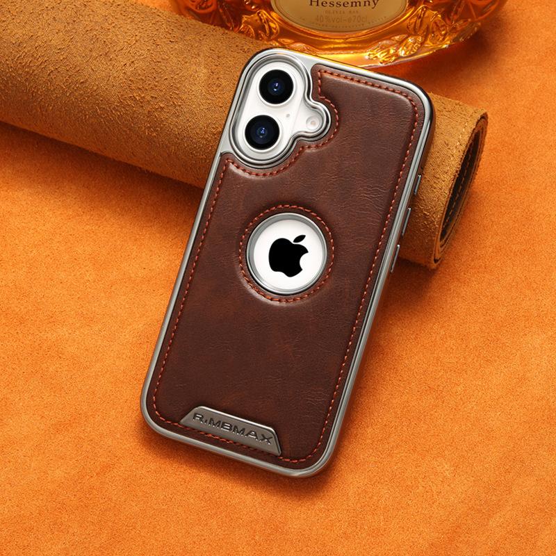The Apple 16promax Phone Case Is Suitable for IPhone15. It Is A High-end 14 Magnetic 13 Full Cover 12 Anti-drop Leather Case