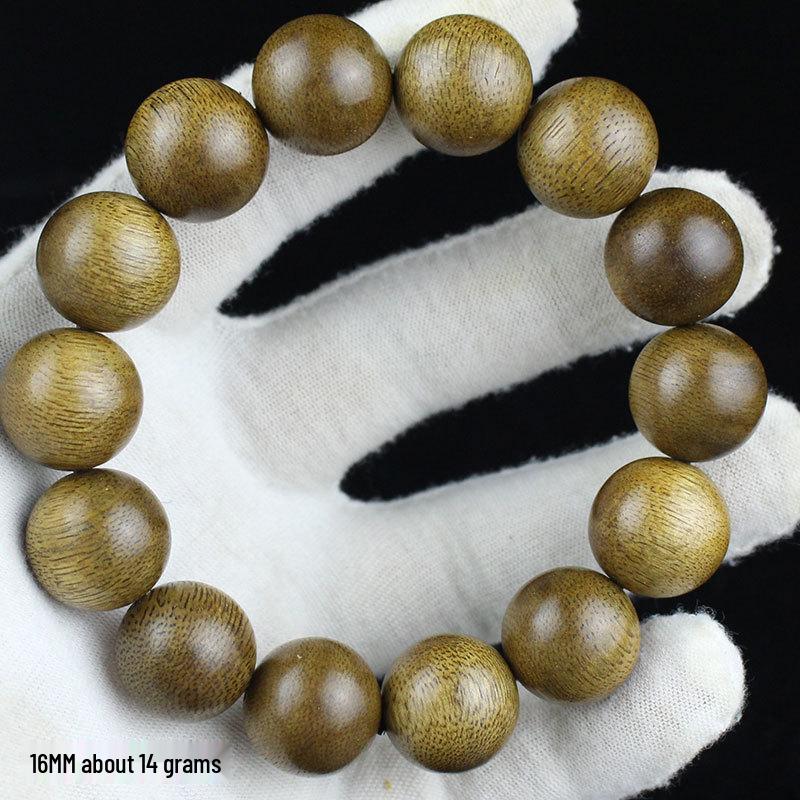 Indonesian Kalimantan Agarwood Prayer Beads Bracelet - 108 Beads - Unisex Jewelry