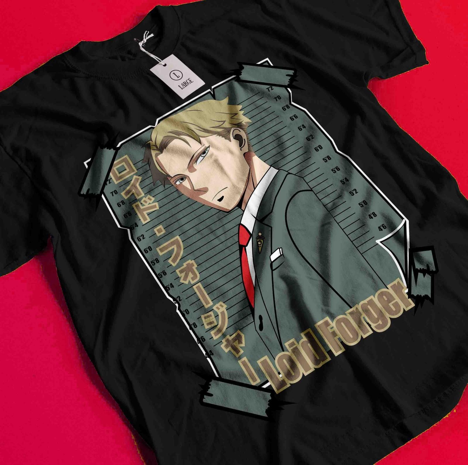 

Spy X Family T-Shirt Anya Tshirt Loid Yor Forger Shirt Bond Sylvia Tee Damian AA335 XL