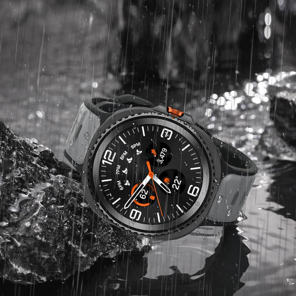 Sports Watch Band For Samsung Galaxy Watch 8 Classic 46mm Silicone Bracelet Watchband For Samsung Watch 8 44mm 40mm Correa Strap