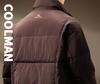 Men's High-End Fluffy White Duck Down Jacket: Thick, Warm, Stand Collar, Loose Fit for Winter