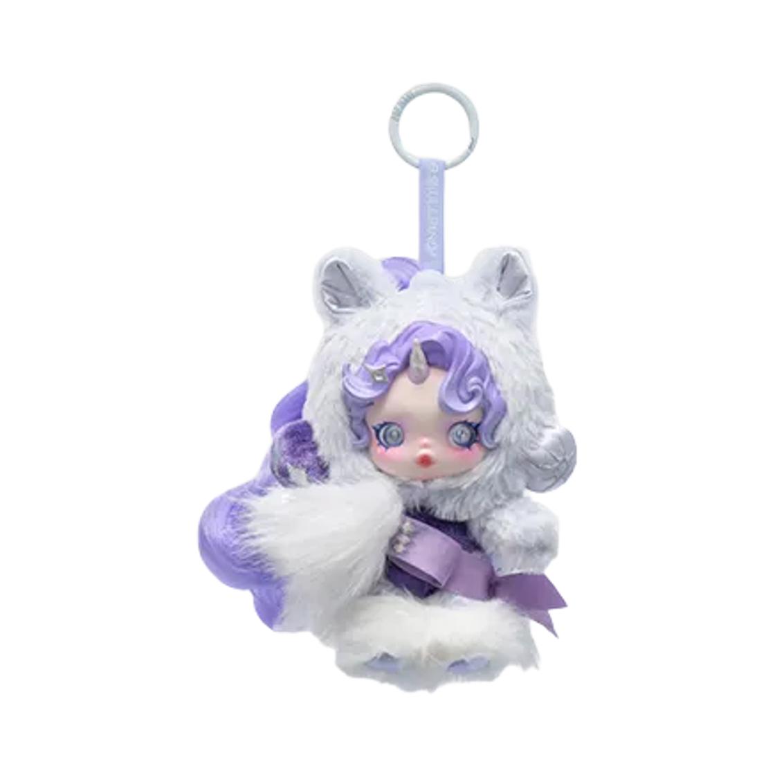 Pop Mart Skullpanda x My Little Pony Серия Плюшевая кукла-подвеска Рарити (Открытое дело) ONE SIZE