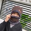 3 In 1 Touch Screen Gloves Winter Warm Neck Warmer Hat Scarf Gloves Beanie Hat And Neck Scarf