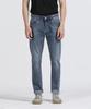 PANICALE Blue Washed Slim Denim Pants