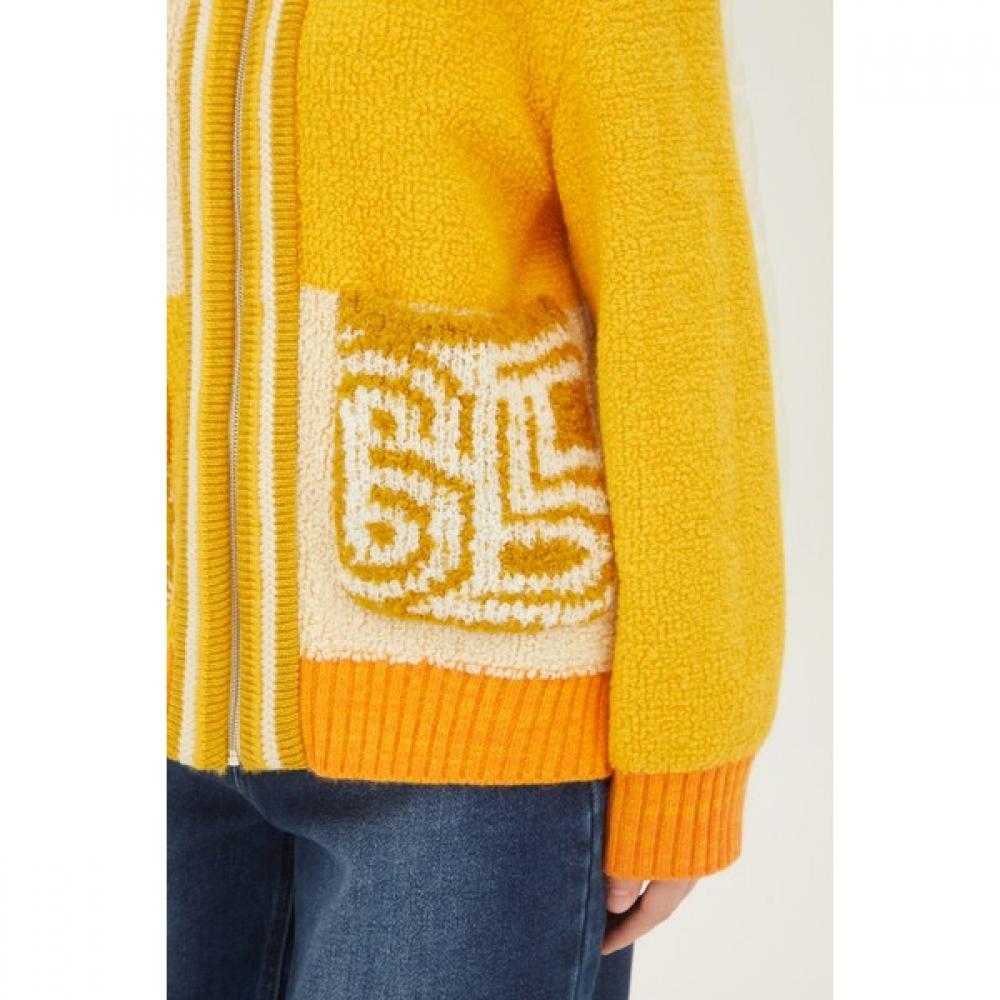 Benetton Plush Knit Jumper Bajp51361 Ye