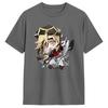 Vintage T Shirt Summer Anime Douma Upper Fashion T Shirts Pure Cotton Tee Shirt for Unisex Awesome Plus Size Short Sleeve Tees