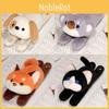 Cartoon Fox Simulation Koala Dog Cat Plush Patter Ring Cute Children Doll Gift