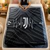 Flanelinis pledas Juventus FC Šiltas minkštas pledas naudojimui patalpoje ant sofos, lovos, svetainėje