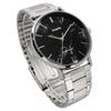 Casio Quartz Black Marble Metal Band Watch, Men's MTP-VT01DM-1A (Overseas)