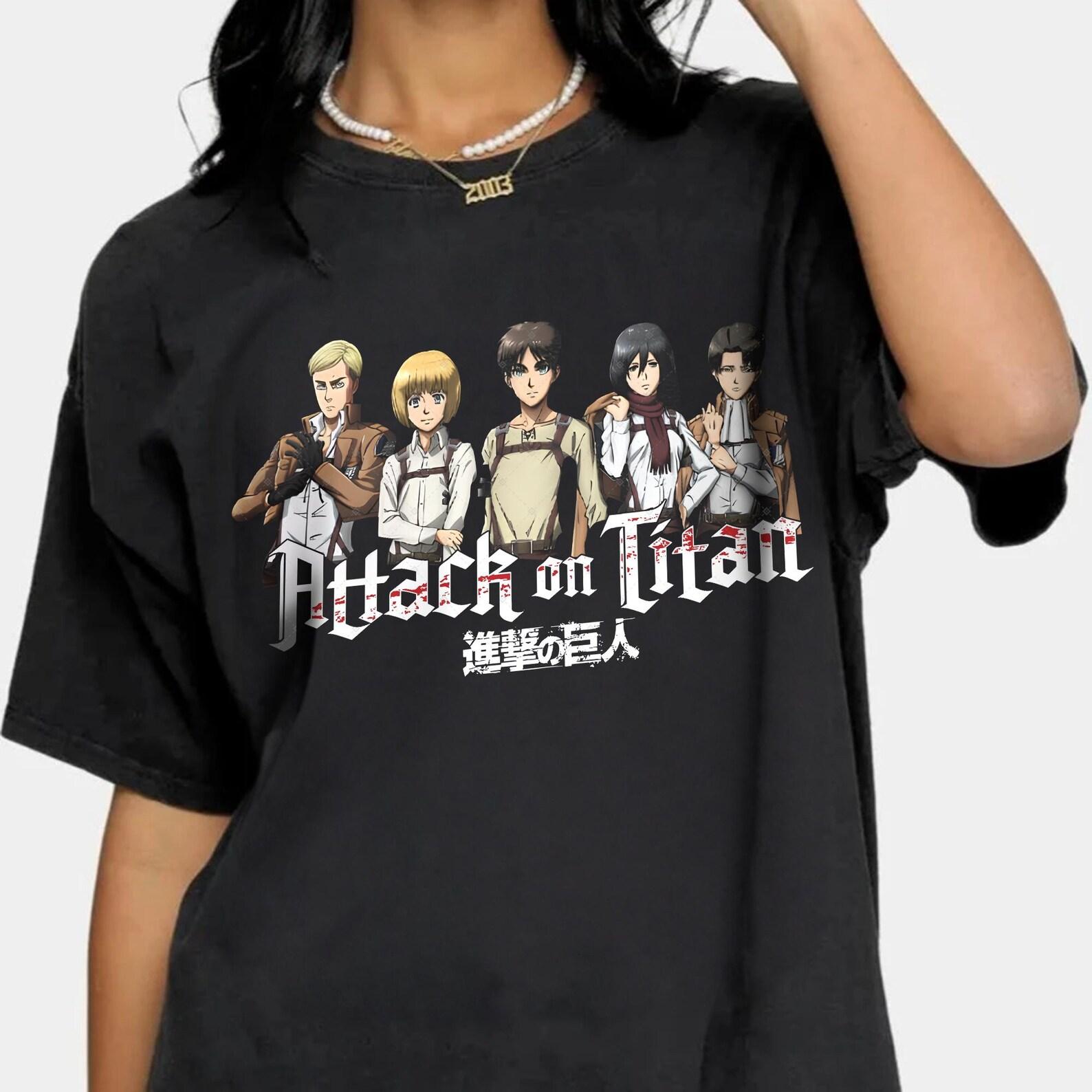 Attack On Titan Fashion T shirt, Eren Yeager AOT Anime Shirts, Eren Yeager Aot Tees, Eren Yeager Unisex Shirts, Attack Titan Unisex T shirt S