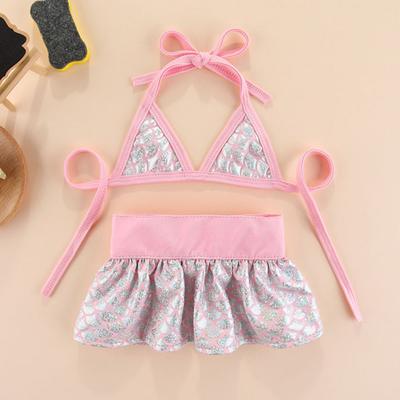 Sommer-Hundebikini für kleine Hunde, Badeanzug für Welpen, Hundebadeanzug, Hundebadekleid, Haustierrock, Hawaii-Welpenkleider für Mädchen
