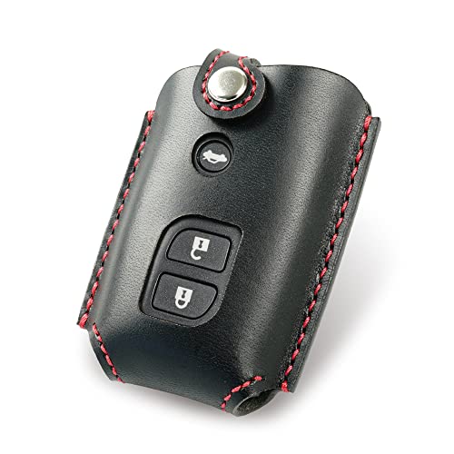 

[Kawachaya] Чехол для смарт-ключа Lexus, смарт-ключ, чехол для ключа, автомобиль, кожа, сделано в Японии, lexus-eBK (черный)