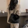 Handbag Women's Bag New Arrivalfall and Winterclassy Crossbody Shoulder Bag Stuffed