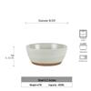 Retro Ceramic Large Bowls for Soup & Vegetables - Practical Tableware for Single Serving
