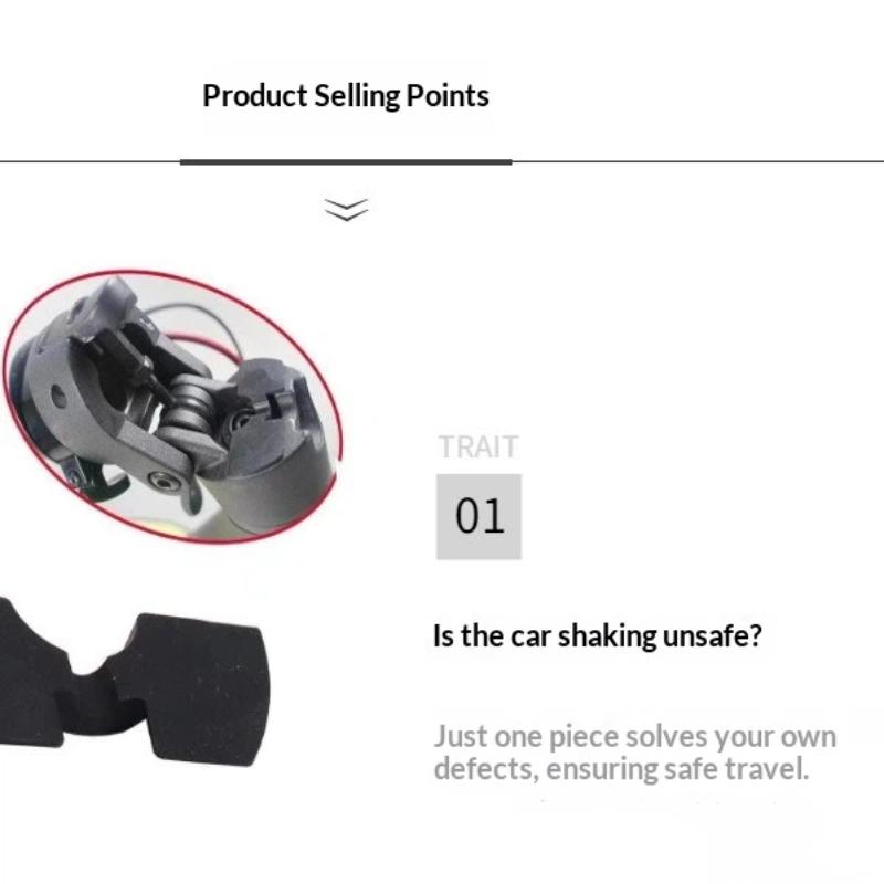 3Pcs Front Fork Rubber Damping Cushion Spacer Vibration Damper Accessories Pack Pole Front Fork Vibration Form365 Scooter