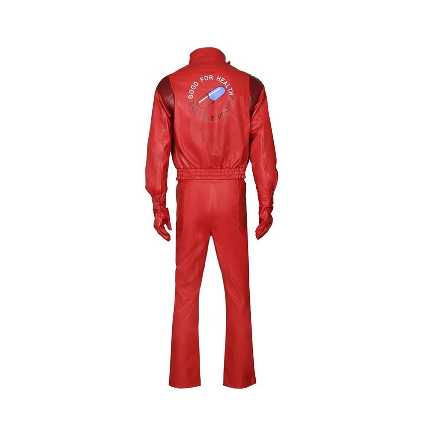Akira Cosplay Jacket Pu Leather Motorcycle Streetwear For Anime Role Play