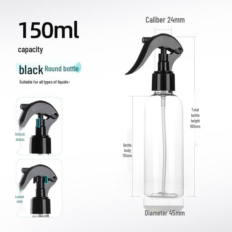 Ultra-fine Mist Travel Spray Bottle for Toner, Alcohol, or Watering Plants - Portable and Refillable