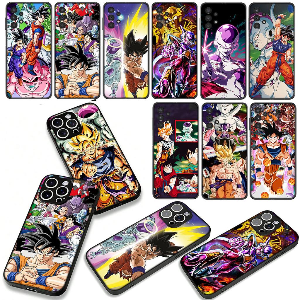 For Motorola Moto G54 G05 G24 G55 G75 G85 G15 G57 G86 Power Edge 50 30 Fusion Neo Pro Case Dragon Gokus Ball DragonBalls Frieza