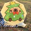 1PC Christmas tree bear Umbrella-8-Rib Reinforced, Automatic Open, Lightweight & Durable, Cute Fashion Accessory for Outdoor-T344