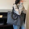 Large Capacity Tote Bag Women Shoulder Handbag Travel Gym Lightweight Waterproof Urban Minimalist Style