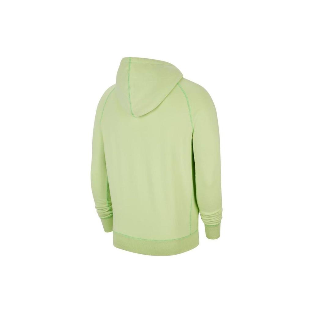 Jordan Wings Logo Solid Hoodie Pullover Long Sleeve Sweatshirt Men Tops Green CD4567-380