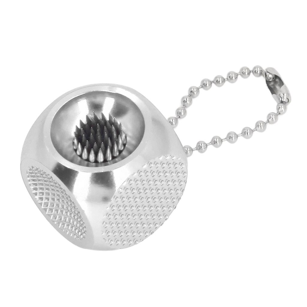 Billiards Pool Cue Tip Repair Tool Billiard Cue Accessories Trimmer Burnisher Shaper Tapper with Metal Hanging Rope