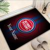 Custom Name Rug Detroit-Pistons Logo Area Rug Suitable for Indoor And Outdoor,Carpets for Homes, Offices,Living Rooms,Home Decor,Christmas Gift
