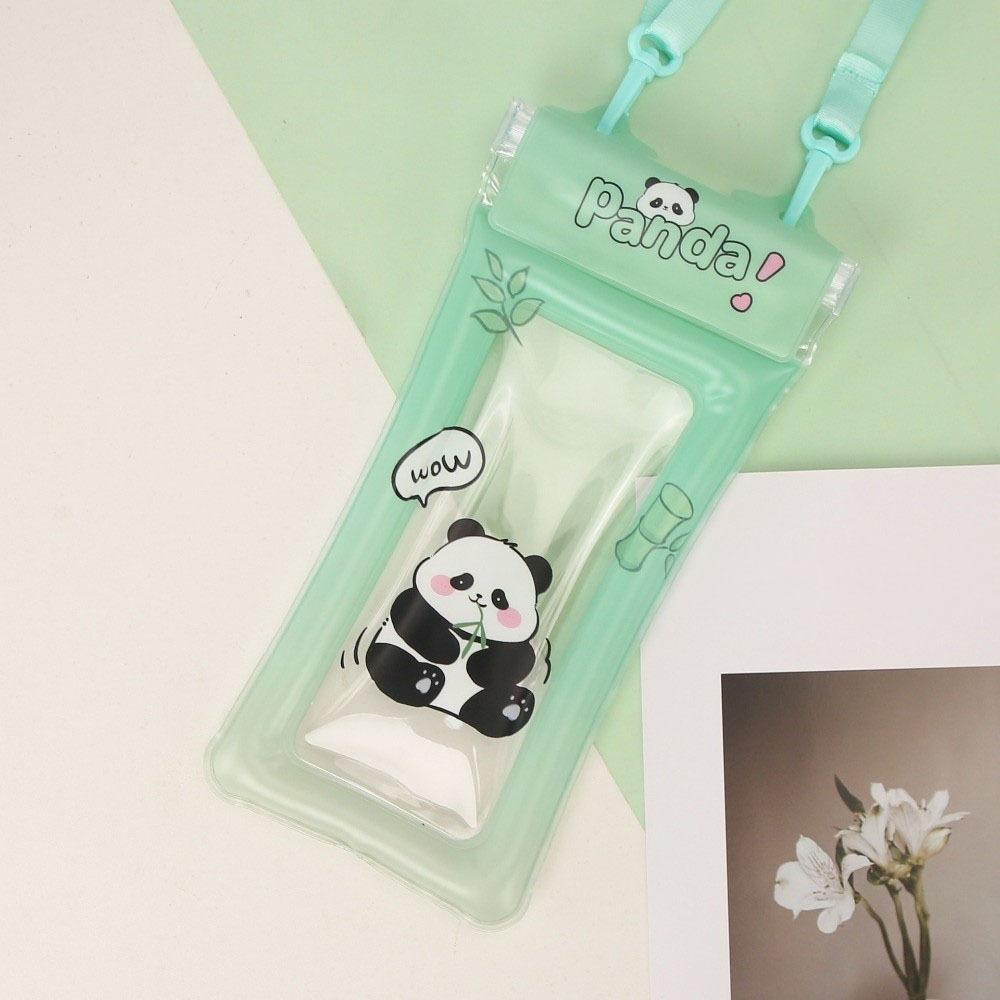 PVC Waterproof Mobile Phone Bag  Floating Phone Dry Cover Hanging Neck Phone Bag  Phone зелёный