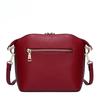 Street Fashion Bags, Leather Goods, Solid Color Shell Leather, Postman Lady Crossbody Bag