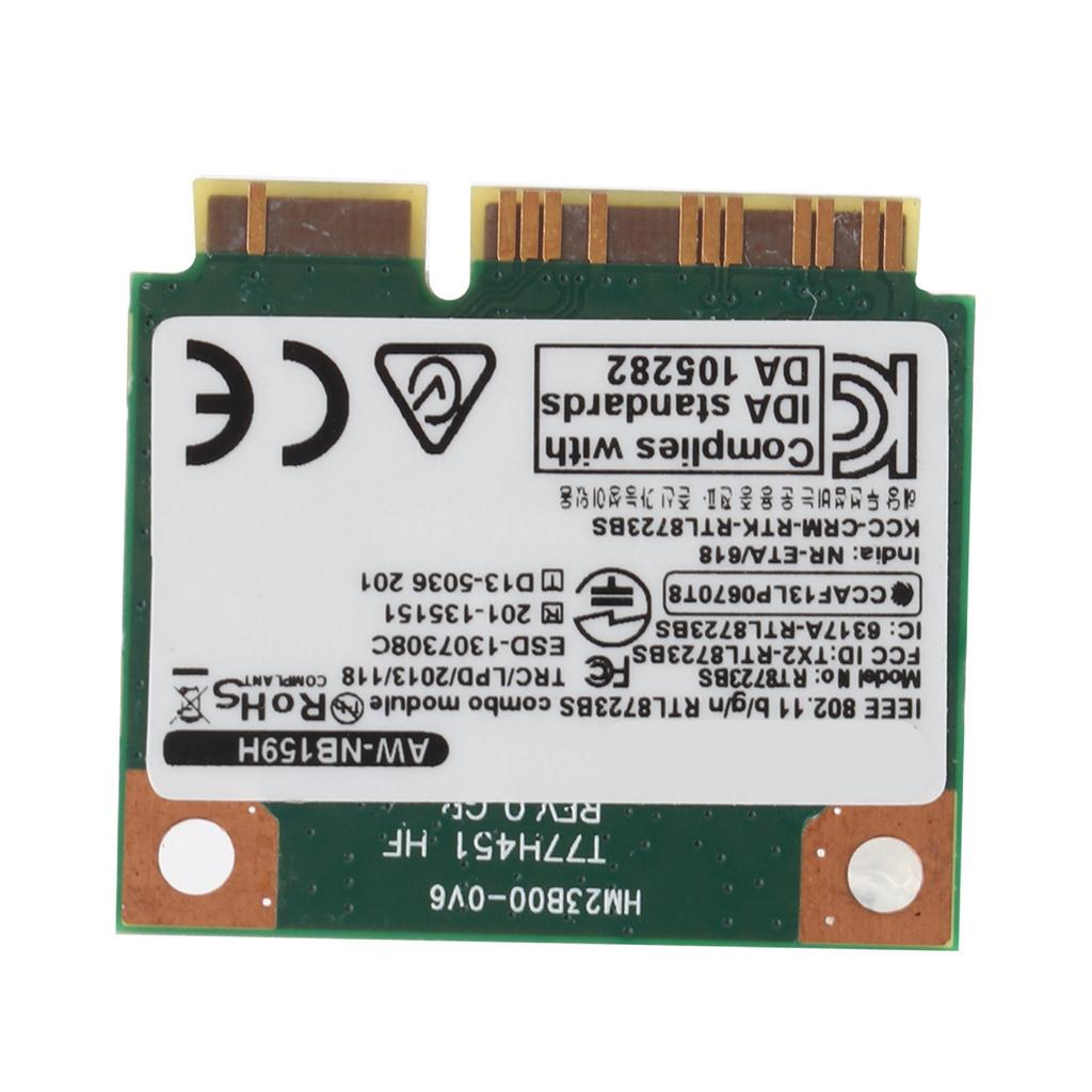 Wireless Network Card 300Mbps High Speed Transmission Support 802.11b G N Plug and Play MINI PCIE Network Card