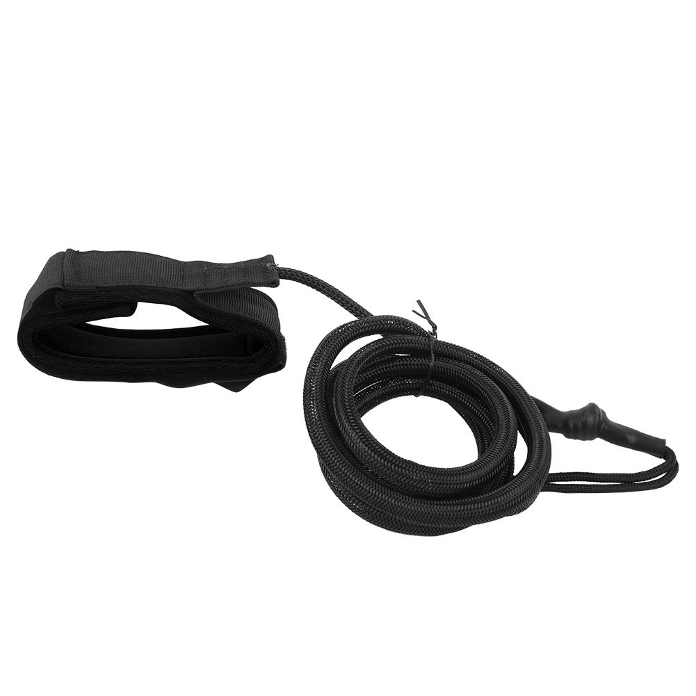 Surfing Kayak Leash Rope Boat Safety Paddle Hand Rope for Surfboard Surfing AccessoriesBlack