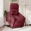 VidaXL Electric Massage Recliner, Relaxation Chair with Adjustable Backrest and Footrest, Salon Seat 3206825