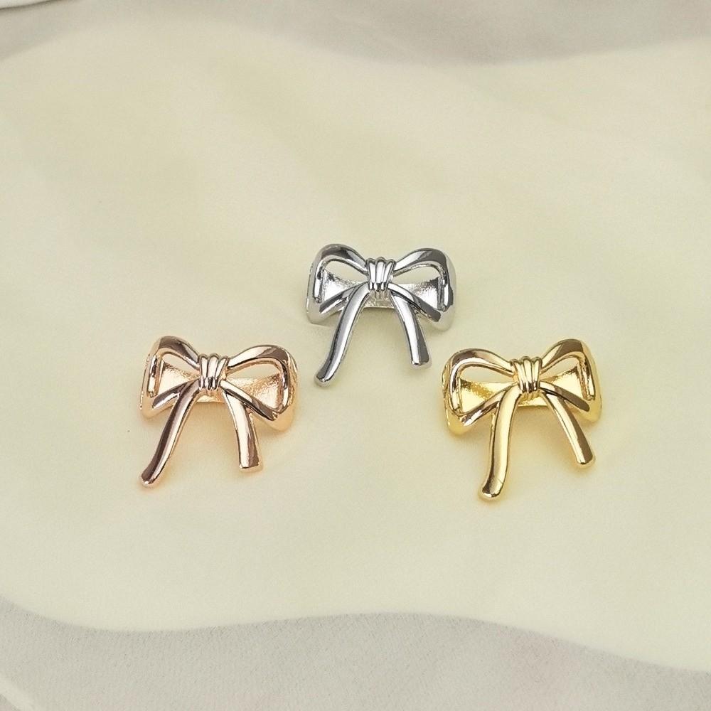Smooth Irregular Bow Scarf Buckle Multifunctional Shawl Clasp Clothes Corner Clip  Knotted Button