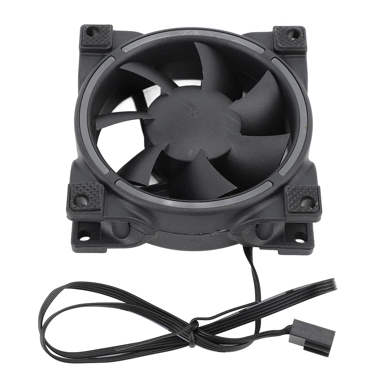 

80mm PWM Case Fan Efficient Silent MFDB Dynamic Pressure Bearing Intelligent Temperature Control 800‑2500RPM Speed PC Cooling Fan