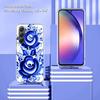 Blue white Porcelain Pattern Phone Case for Samsung A17 A37 A57 A07 A16 A26 A36 A56 A06 A02S A12 A22 A32 A52S A04S A14 A24 A34 A