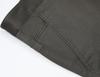 Men's High Waist Elastic Cotton Casual Pants - Thick, Loose, Straight Leg
