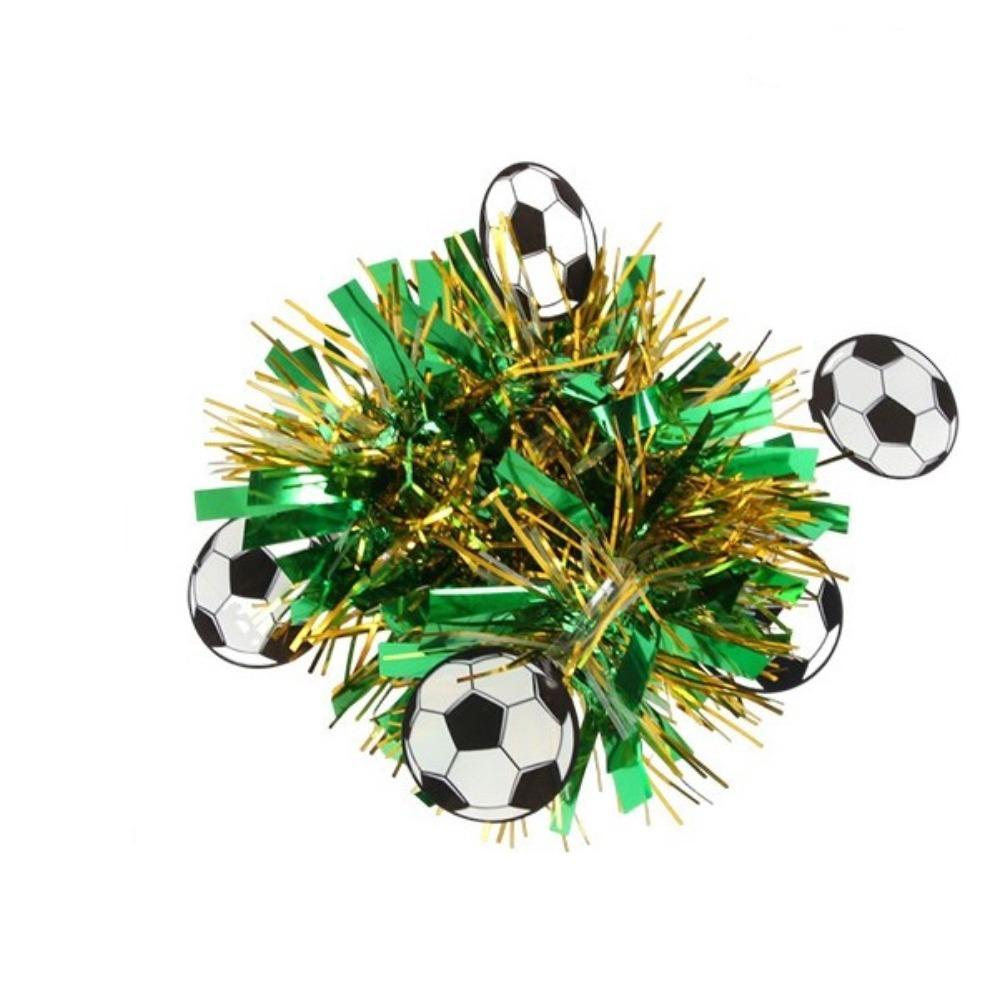 

2PCS Vibrant Colors Cheer Squad Wrist Flower Soccer-Themed Party Garland Dance Performance золотий