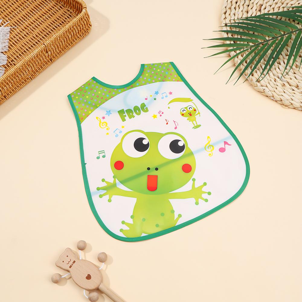 Cartoon Baby Bibs Waterproof Newborn Bandanas Feeding Baby Burp Cloths Girls Boys Saliva Towel Print Apron