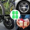 4Pcs Car Glow In The Dark Tire Valve Cap Motorcycle Bike Wheel Nozzle Night Glowing Fluorescent Decor Tyre Valve Stem Caps